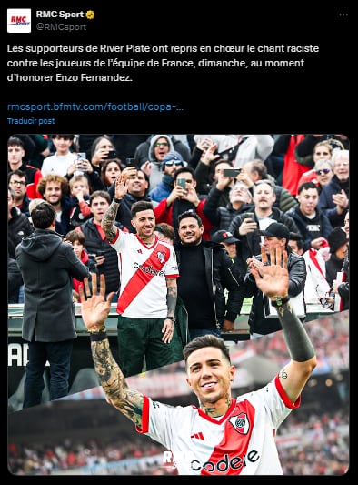 Los medios franceses dispararon contra los hinchas de River