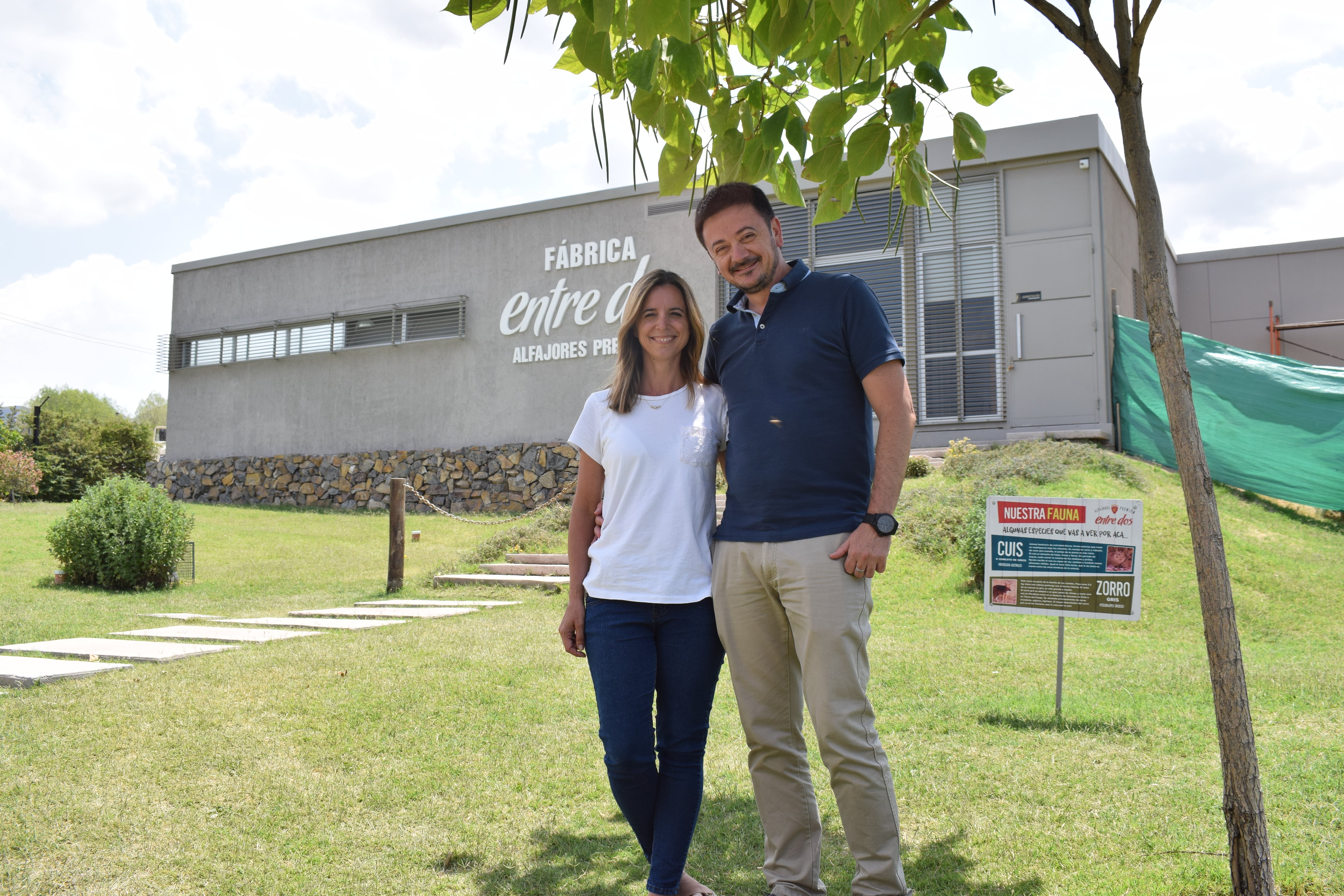 Constanza Carcaño y Ariel Fabrizio, esposos y socios al frente de Entre Dos.