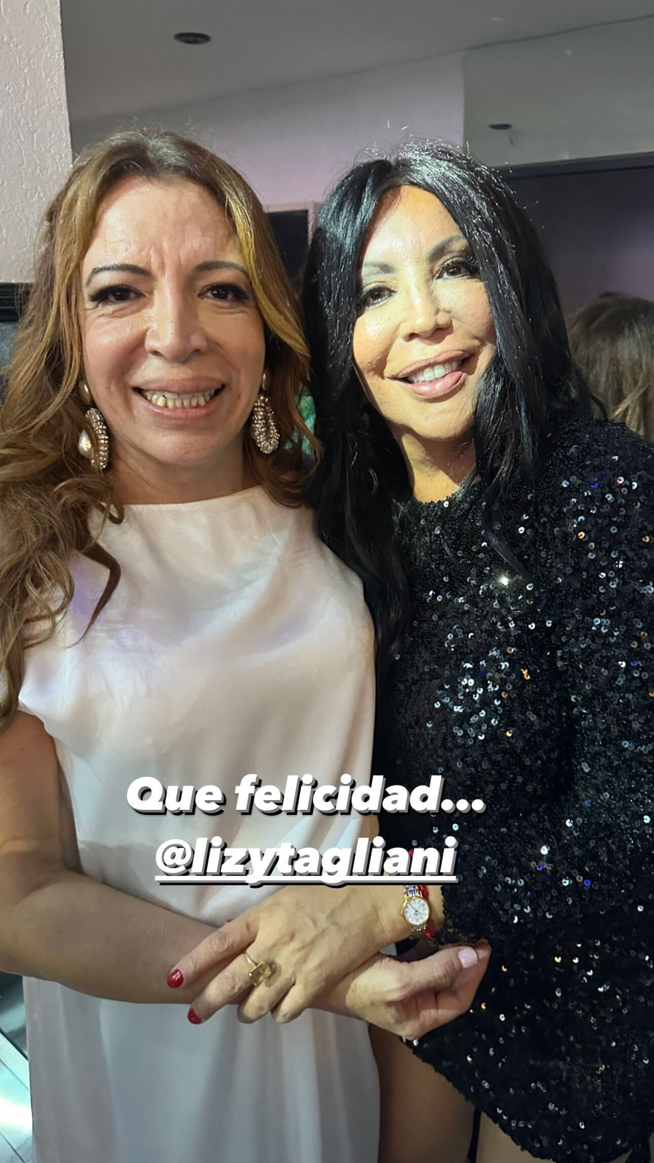 La Turca junto a Lizy Tagliani