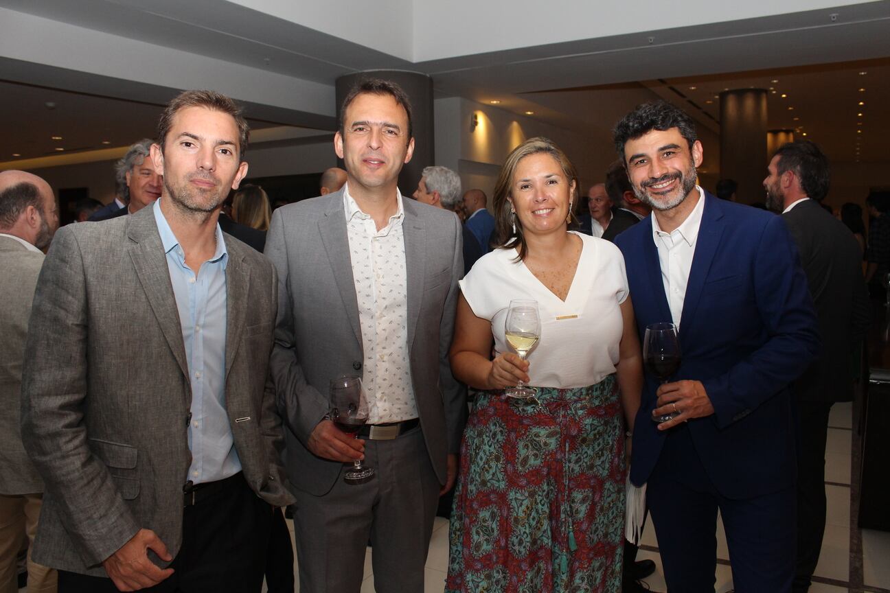 Martín Díaz Telli, René Villegas, Natalia Gregori y Martín Arnulphi.