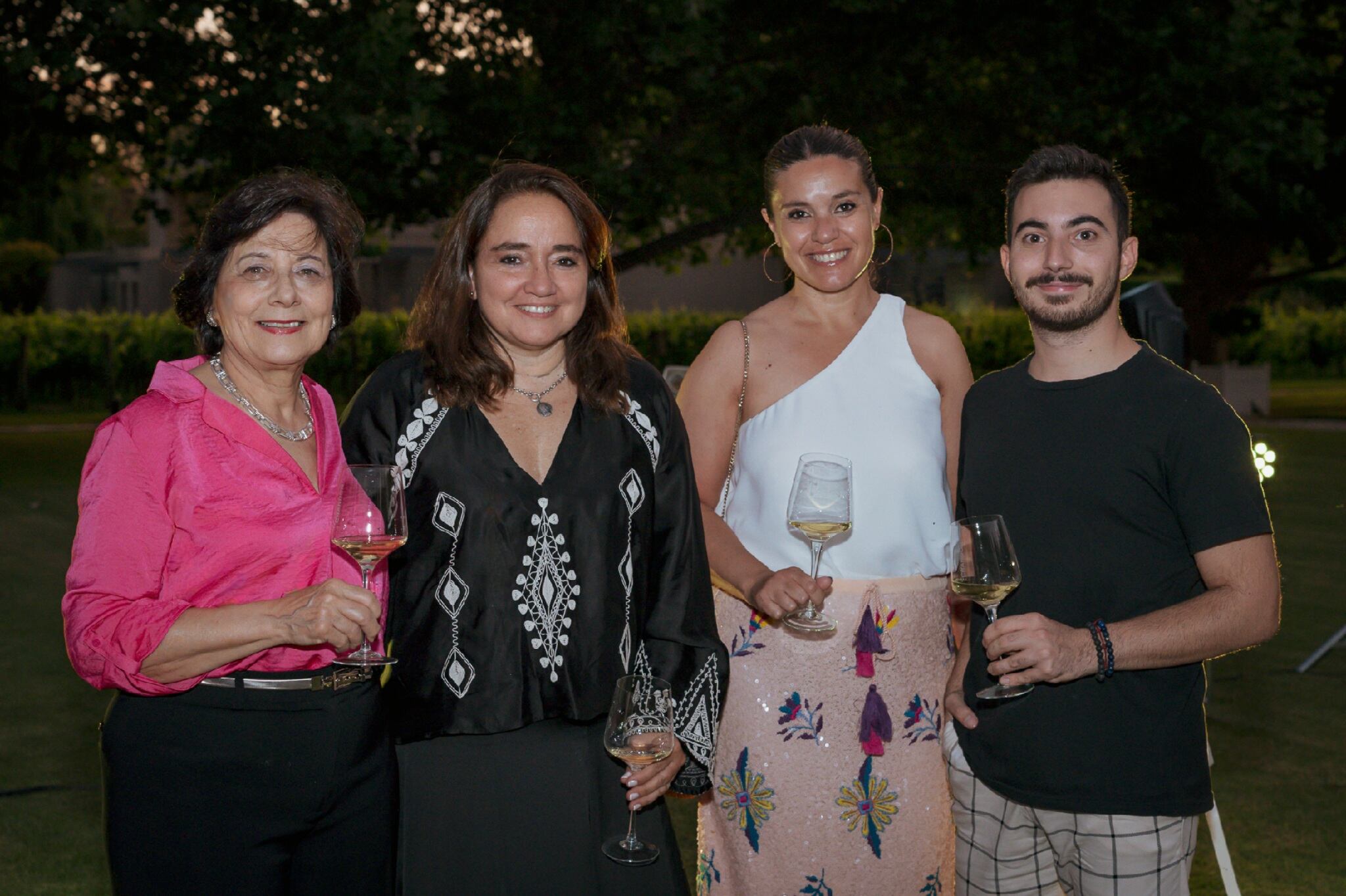 Cristina Pandolfi, Alejandra Gil Posleman, Paula Crombas y Lucas Castro.