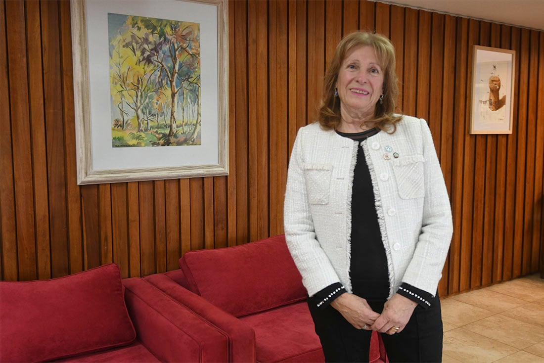 Esther Sánchez, Rectora de la UNCuyo, (Universidad Nacional de Cuyo)
Foto: José Gutierrez / Los Andes