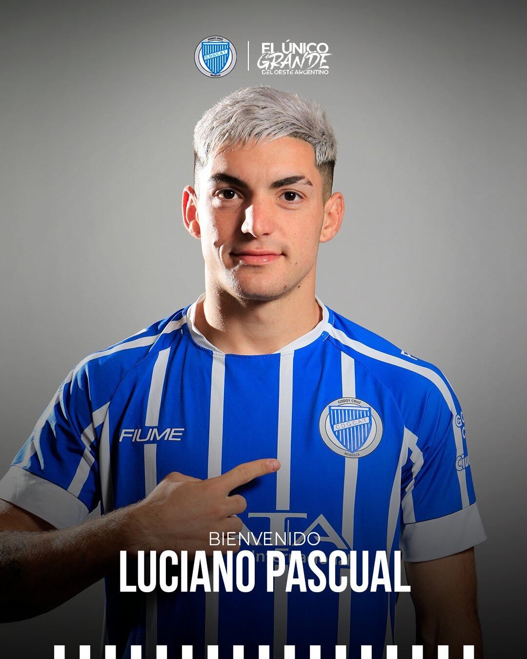 Luciano Pascual, la joya de las inferiores de Almirante Brown de Isidro Casanova que llegó al Expreso.