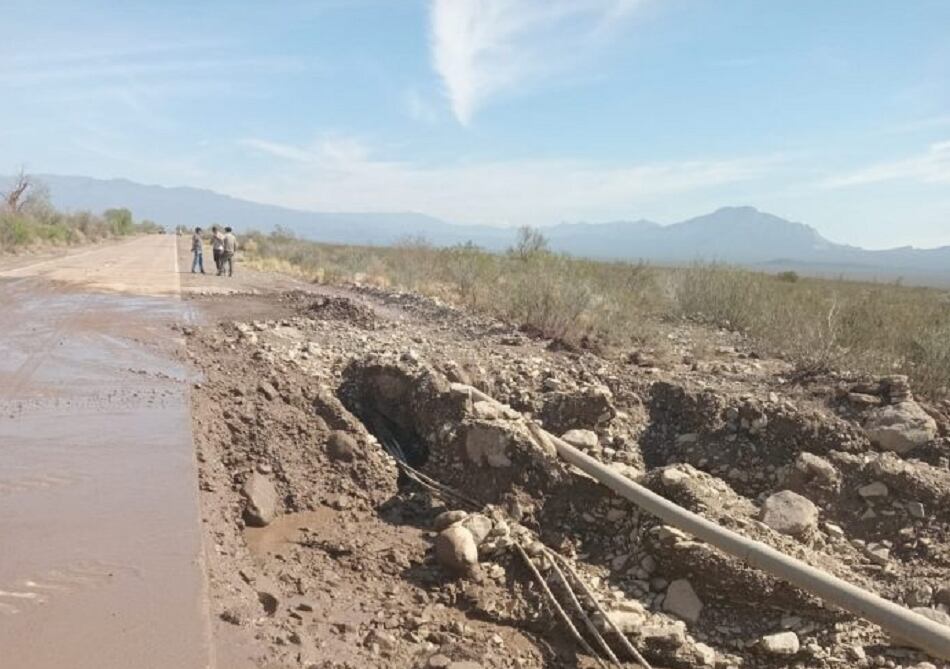 Ambas rutas amanecieron cortadas afectadas por las tormentas de anoche - Gobierno de Mendoza