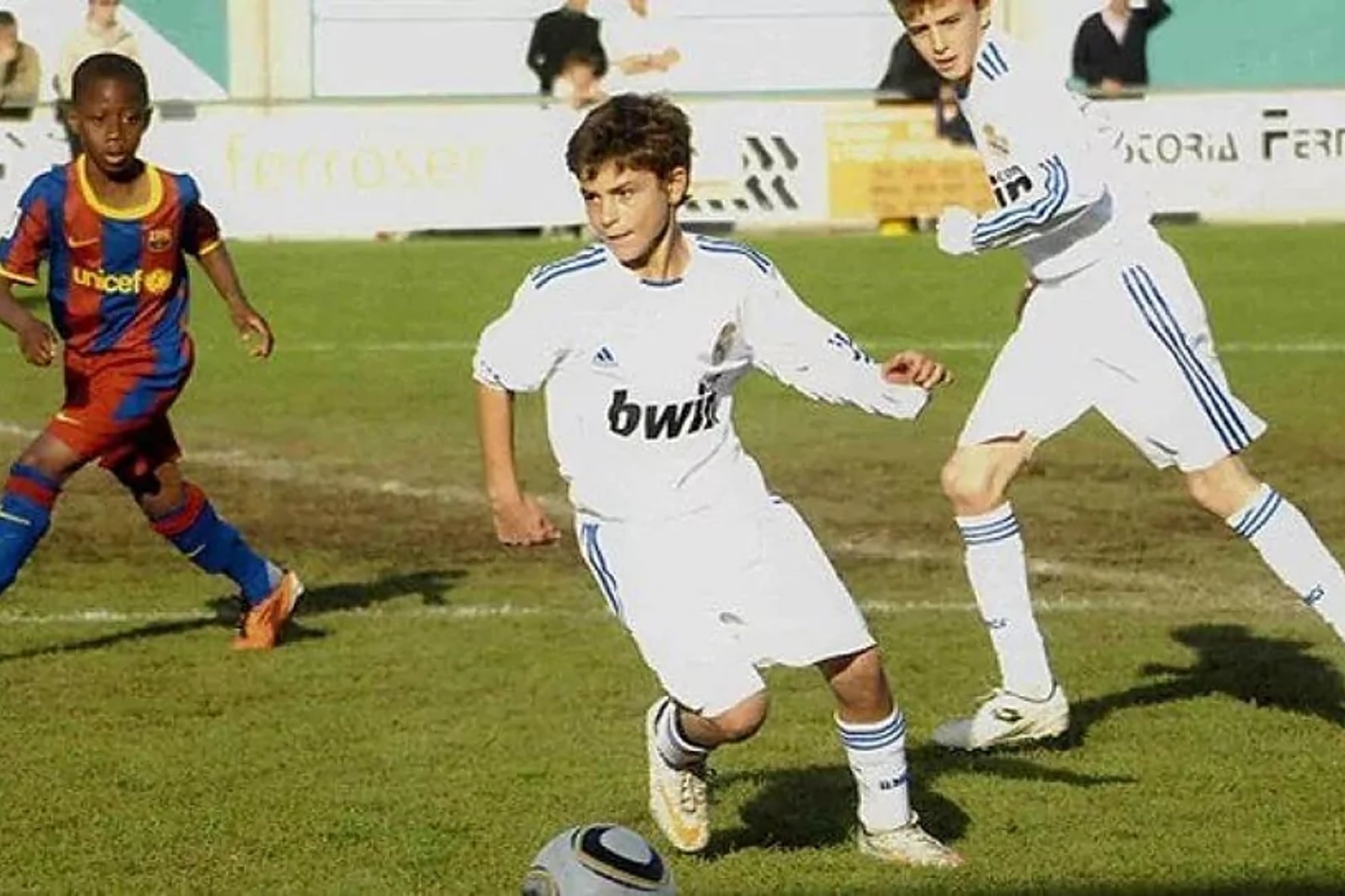 Julián Álvarez tuvo un paso por las infantiles del Real Madrid.