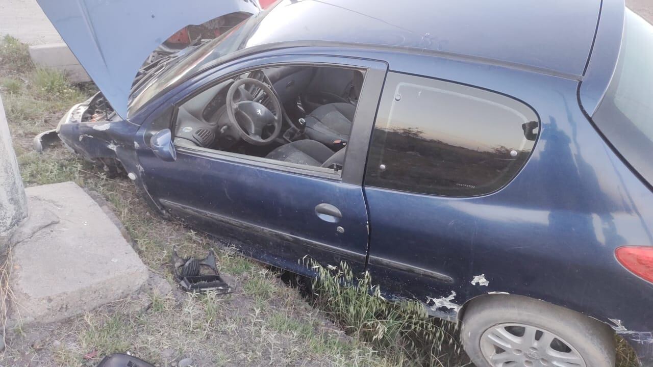 Choque en Luján de Cuyo - Fuentes policiales