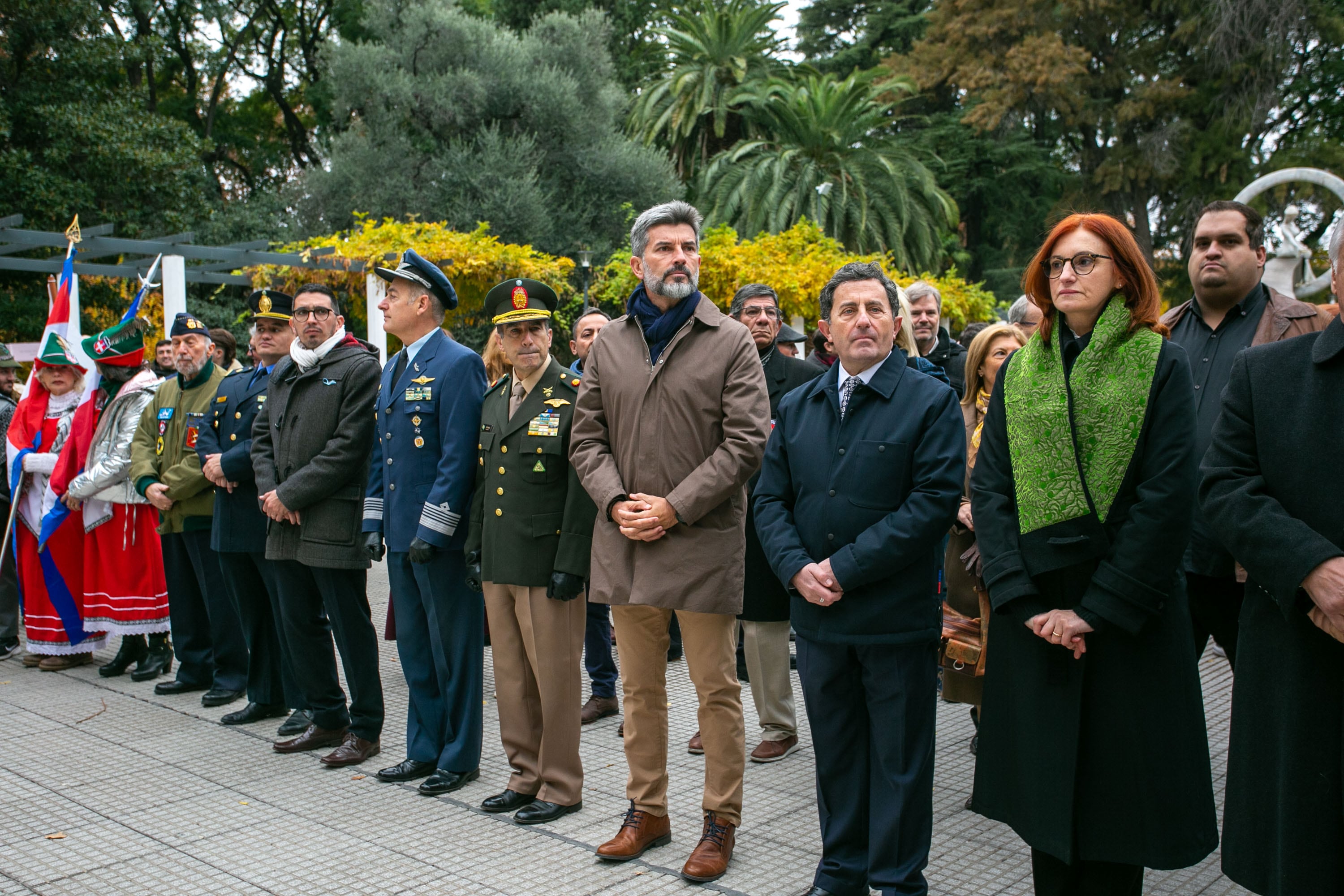 Ulpiano Suarez acompañó al Cónsul General en la 78° fiesta nacional de la República Italiana.