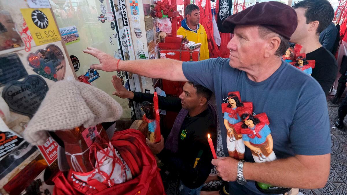 Celebración del Gauchito Gil. Foto: Télam