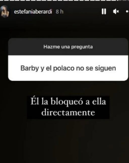 El Polaco y Barby Silenzi tendrían una nueva crisis de pareja