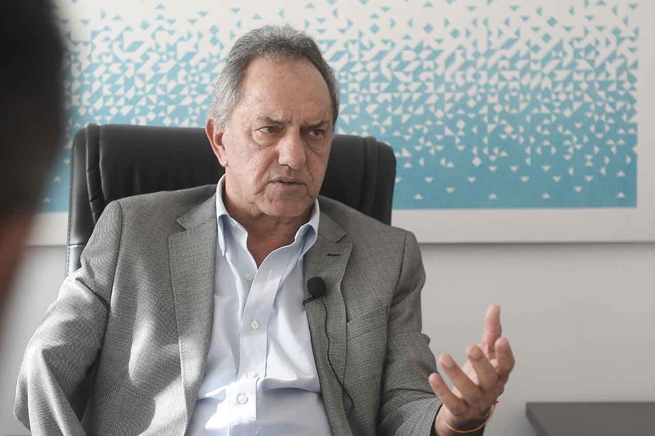 Daniel Scioli. Corresponsalía Buenos Aires