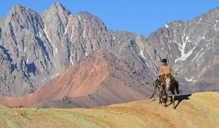 Mendoza avanza en la creación de un Sendero de Gran Recorrido de los Andes que unirá el Aconcagua con el paso Pehuenche. Foto: Prensa Gob. de Mendoza