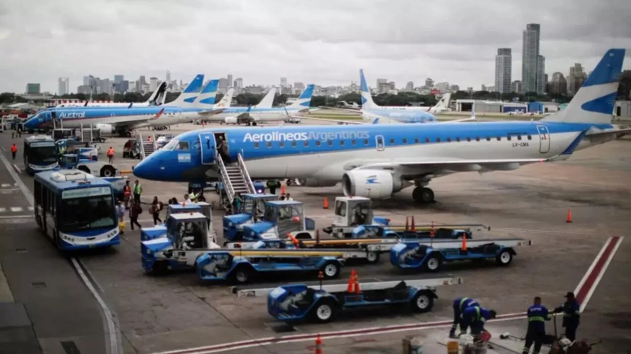 Aerolíneas Argentinas normaliza los vuelos de larga distancia. Foto archivo: NA