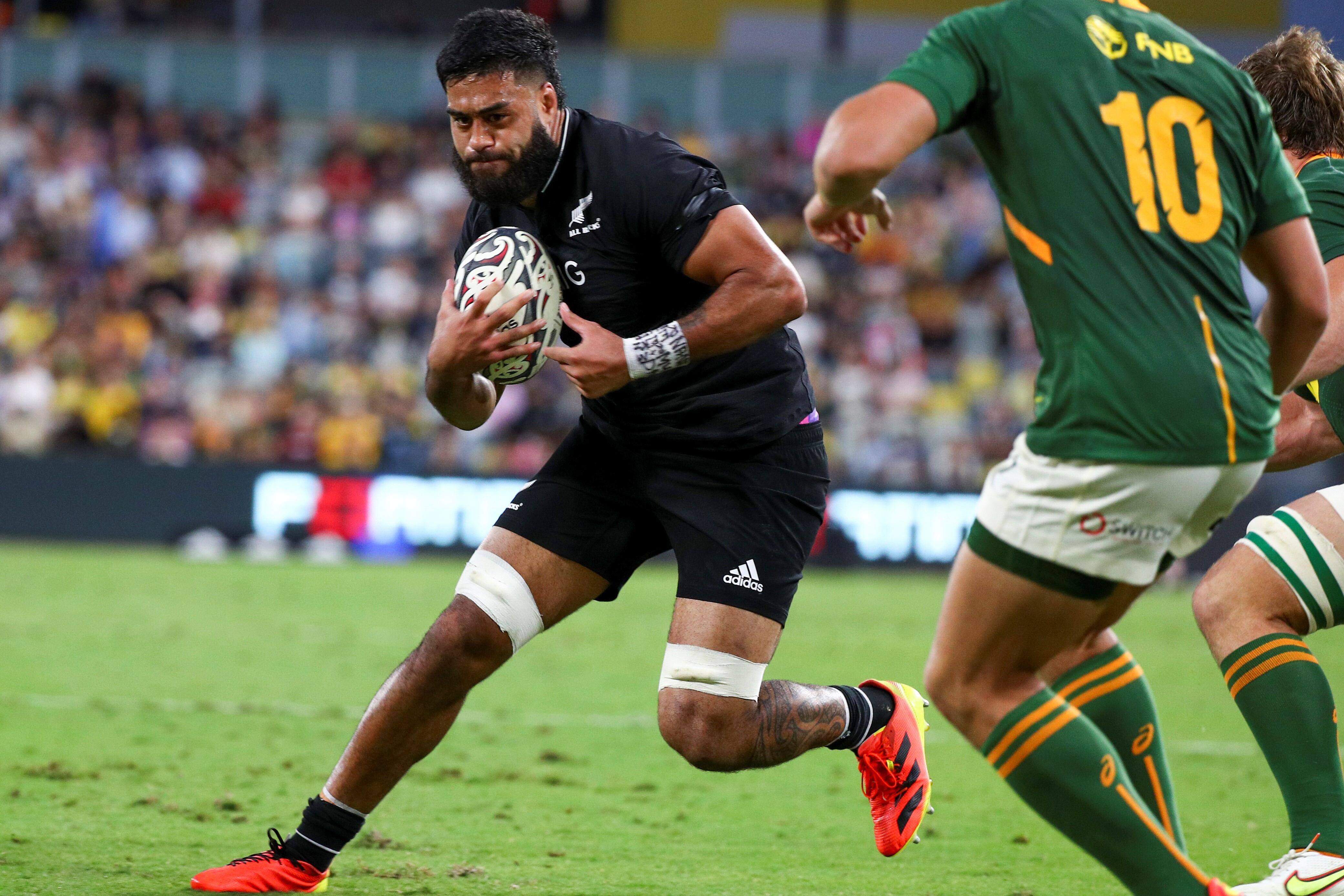 Akira Ioane, de Nueva Zelanda./AP