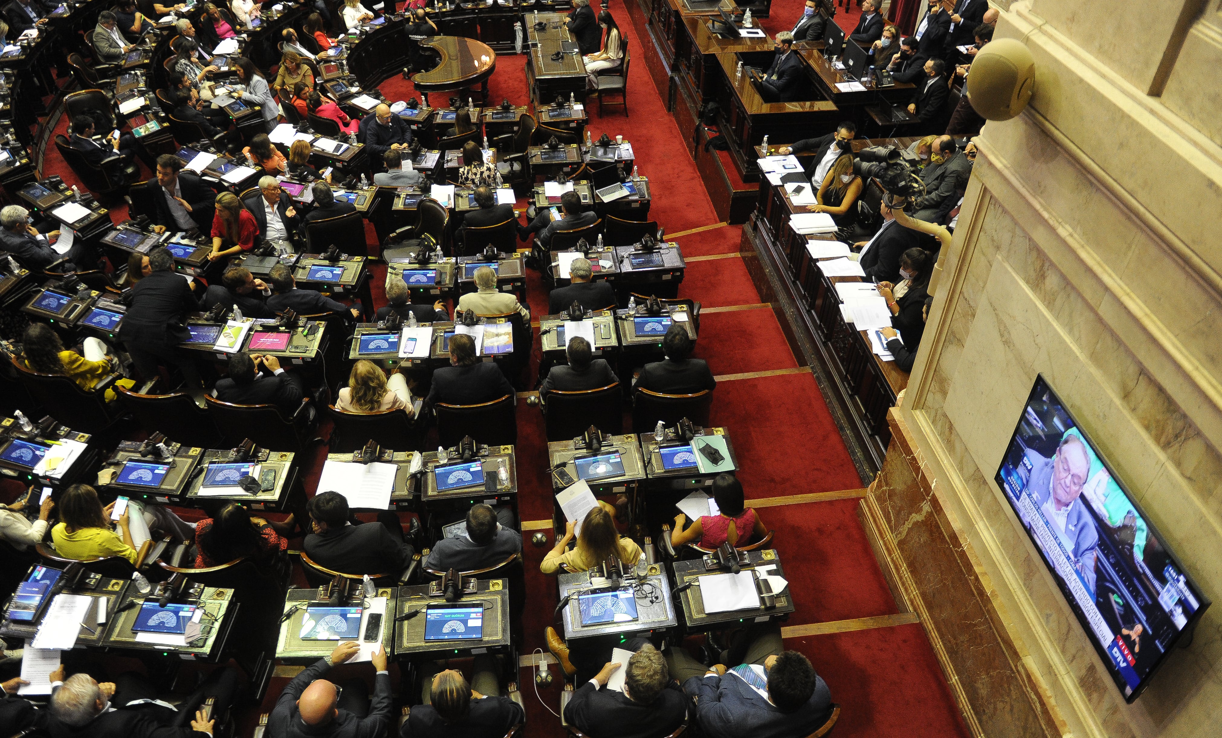 Debate en Diputados sobre el acuerdo con el FMI - Foto: Federico López Claro