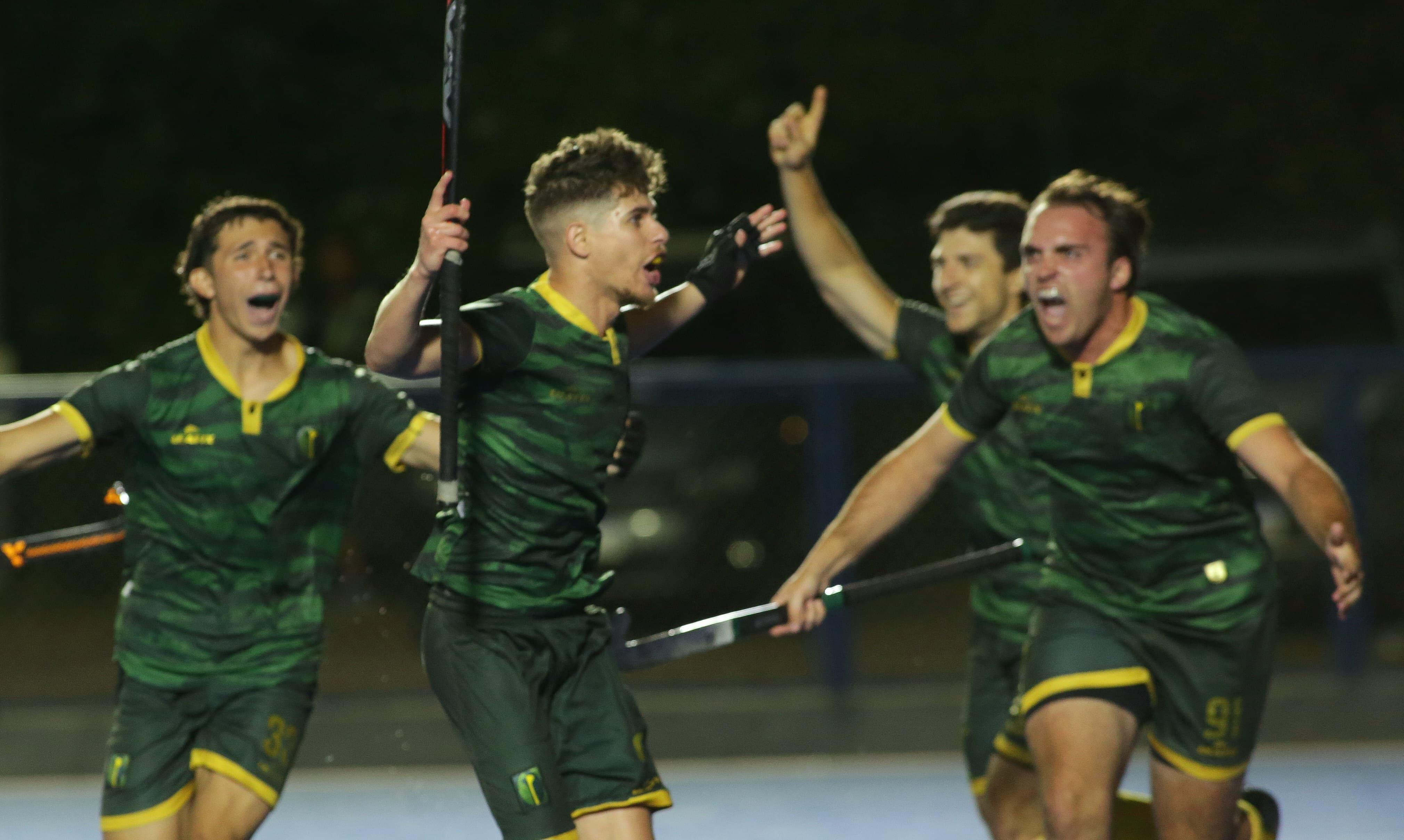 Hegemonía blanca: Alemán es otra vez campeón en el Clausura en Hockey. Foto: Los Andes.