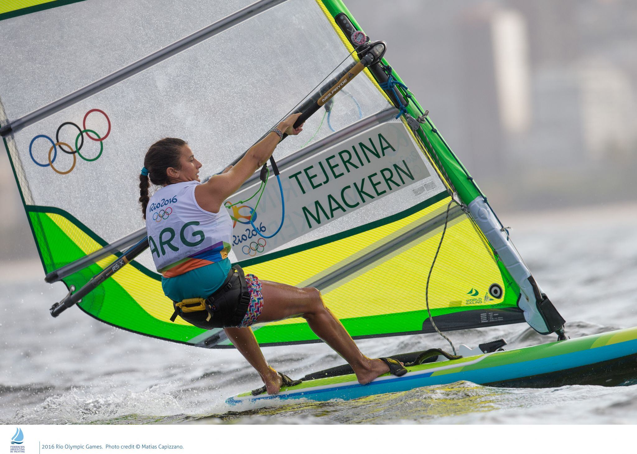 Celia Tejerina, windsurf