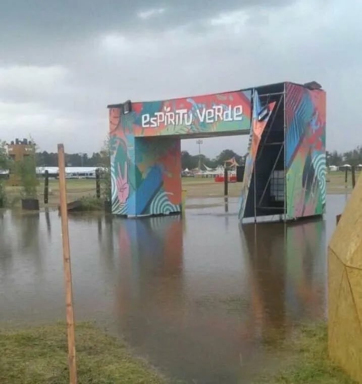 Fotos de cuando se suspendió el Lollapalooza del 2018. / Archivo