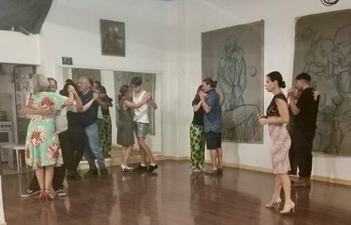 Milonga en Zona Tango. Instagram