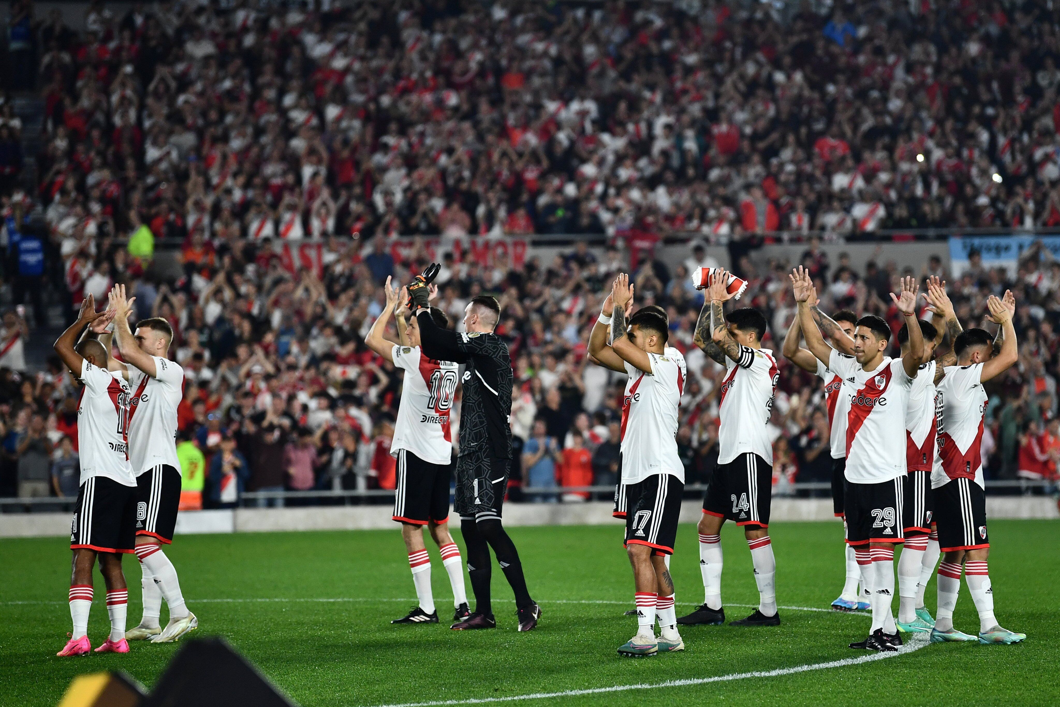 River dio vuelta el partido ante Inter y sueña. (Foto: @RiverPlate)