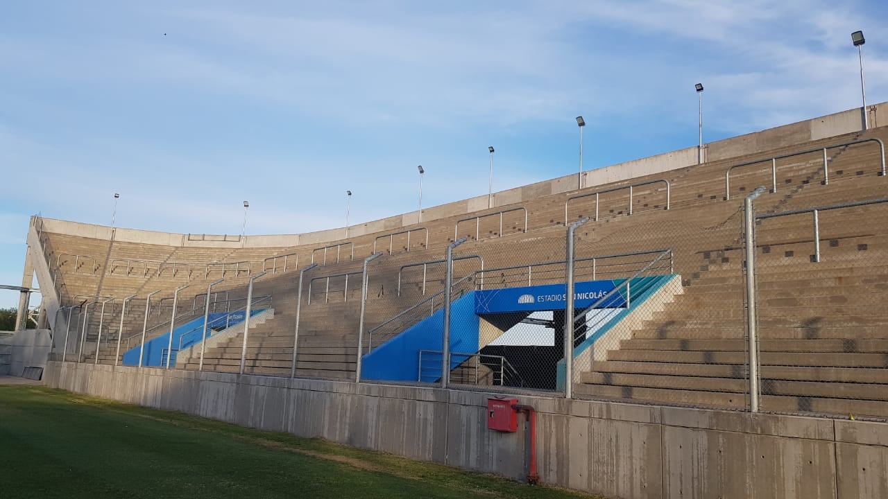 El estadio de San Nicolás, donde este sábado Godoy Cruz buscará el pase a la final de la Copa de la Liga Profesional (La Voz)