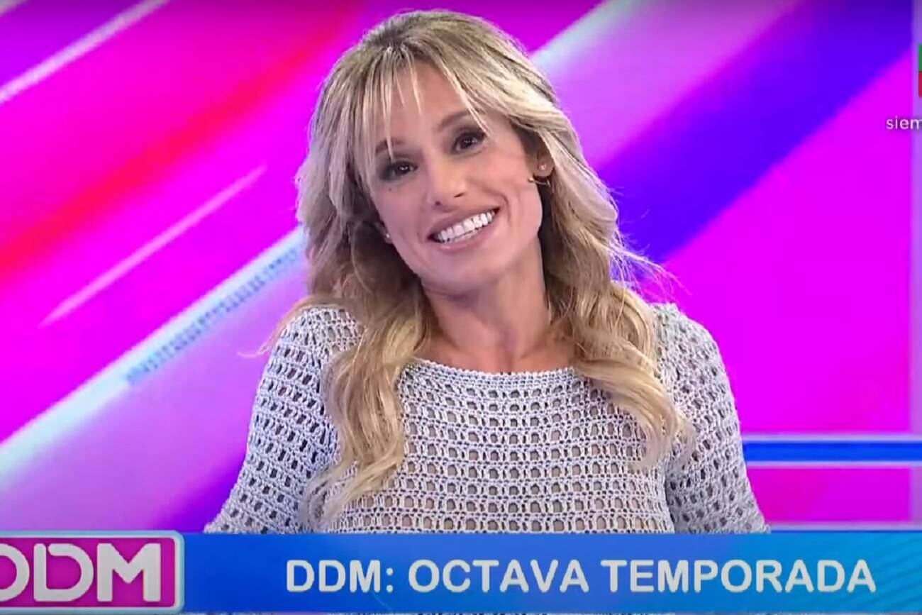 Mariana Fabbiani volvió a la televisión. (Captura América TV)