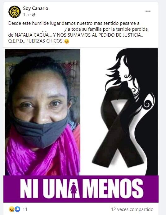 Convocan a una marcha en reclamo de justicia por el femicidio de Natalia Tagua en San Rafael - 