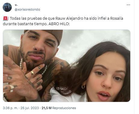 Un hilo de Twitter muestra lo que todos creían sobre la pareja de cantantes