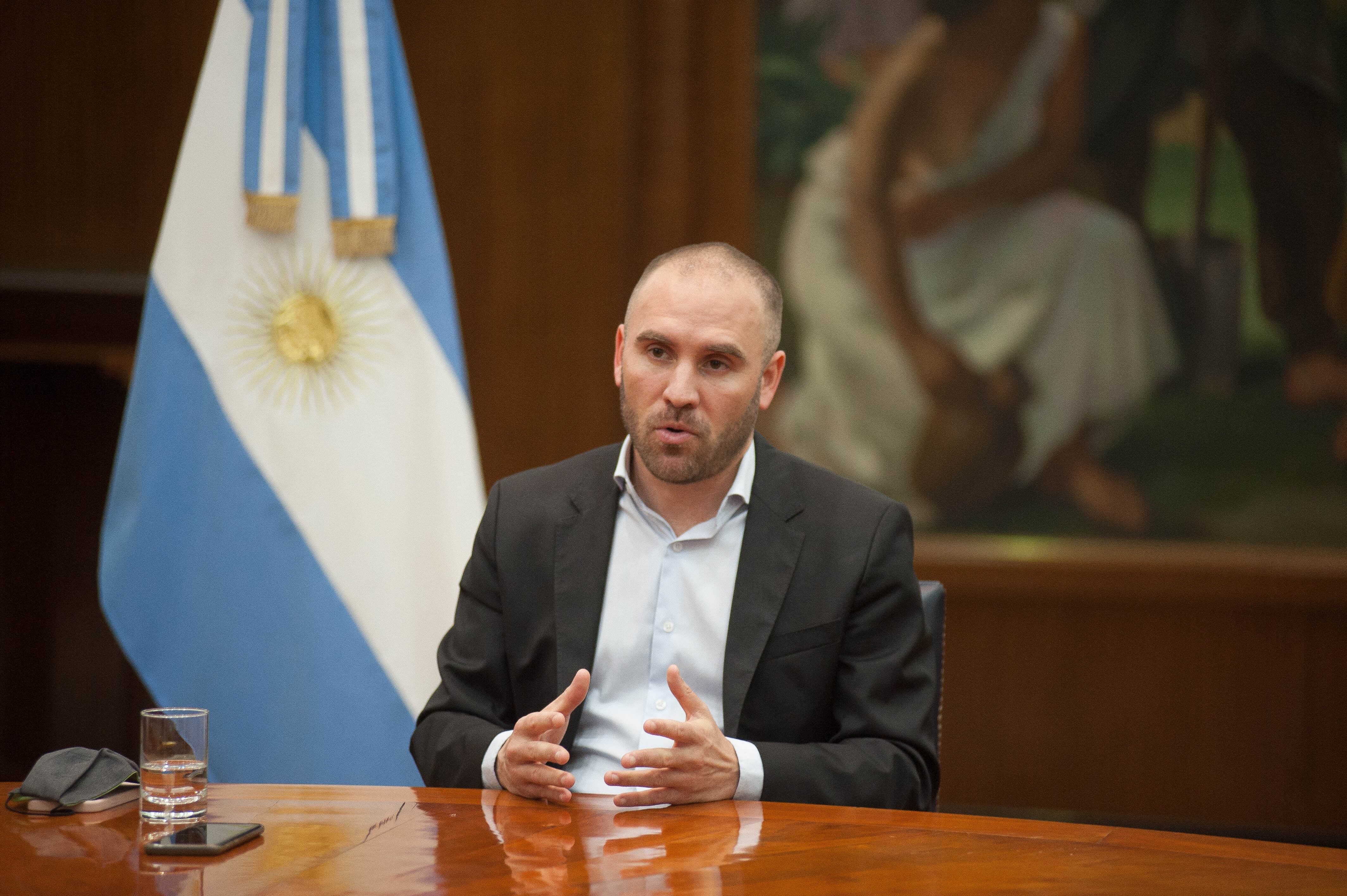 Martín Guzmán: "El principal problema es la pobreza infantil". Federico López Claro / Corresponsalía   