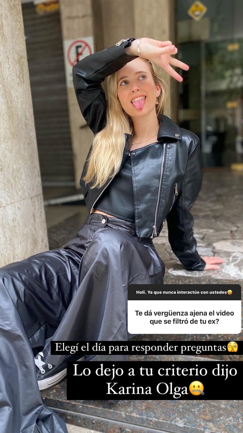 La ex novia de Holder respondió sobre el video íntimo del ex GH