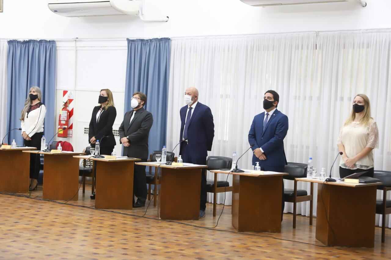 Los concejales sanrafaelinos que escucharon a Félix.