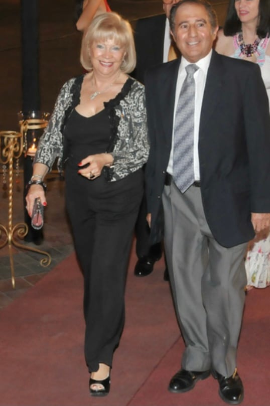 Mariano y su señora, María Elena, inseparables.