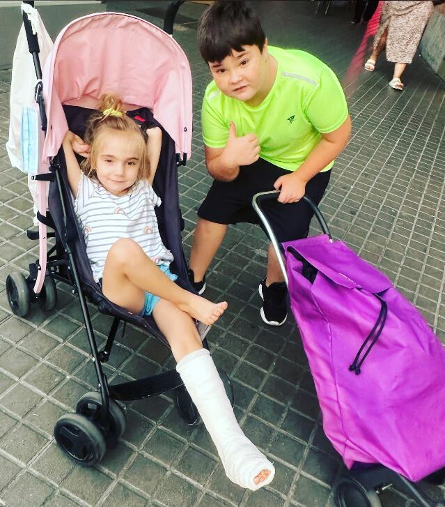 ¡Ahora sí! Juanita vuelve a Mendoza tras 7 meses en Barcelona, 4 operaciones y una historia conmovedora. Foto: Instagram @todo.por.juanita