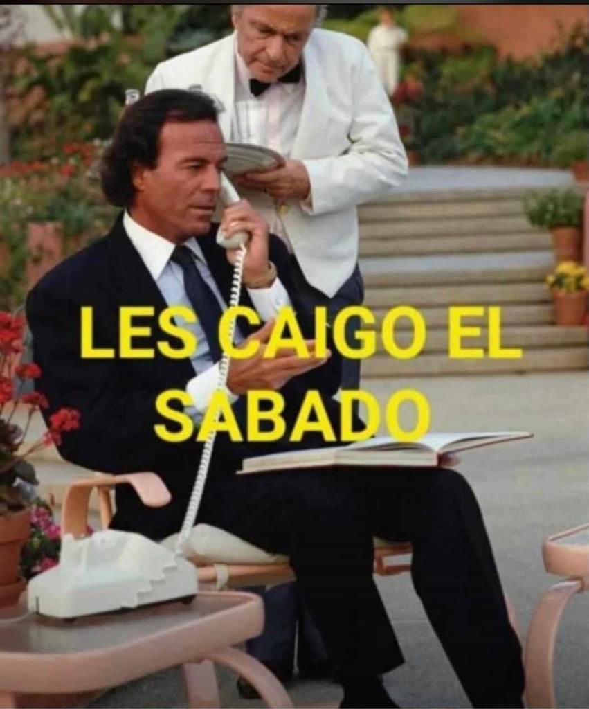 Regresaron los memes de Julio Iglesias para darle inicio al séptimo mes