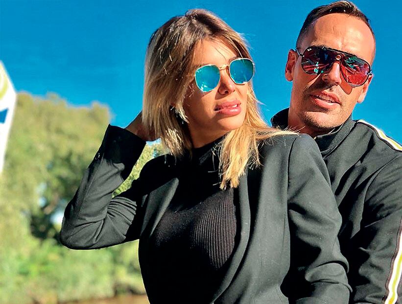 Charlotte Caniggia y Roberto Storini Landi.