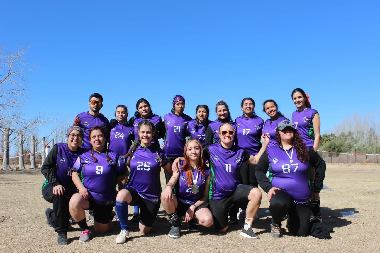 Fútbol Flag en Mendoza. Foto: Gentileza ADFA