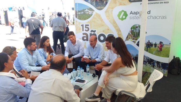 El ministro Rodolfo Vargas Arizu participó de la muestra.