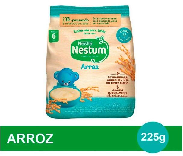 Retiran del mercado productos de Nestlé Nestum - Arroz.