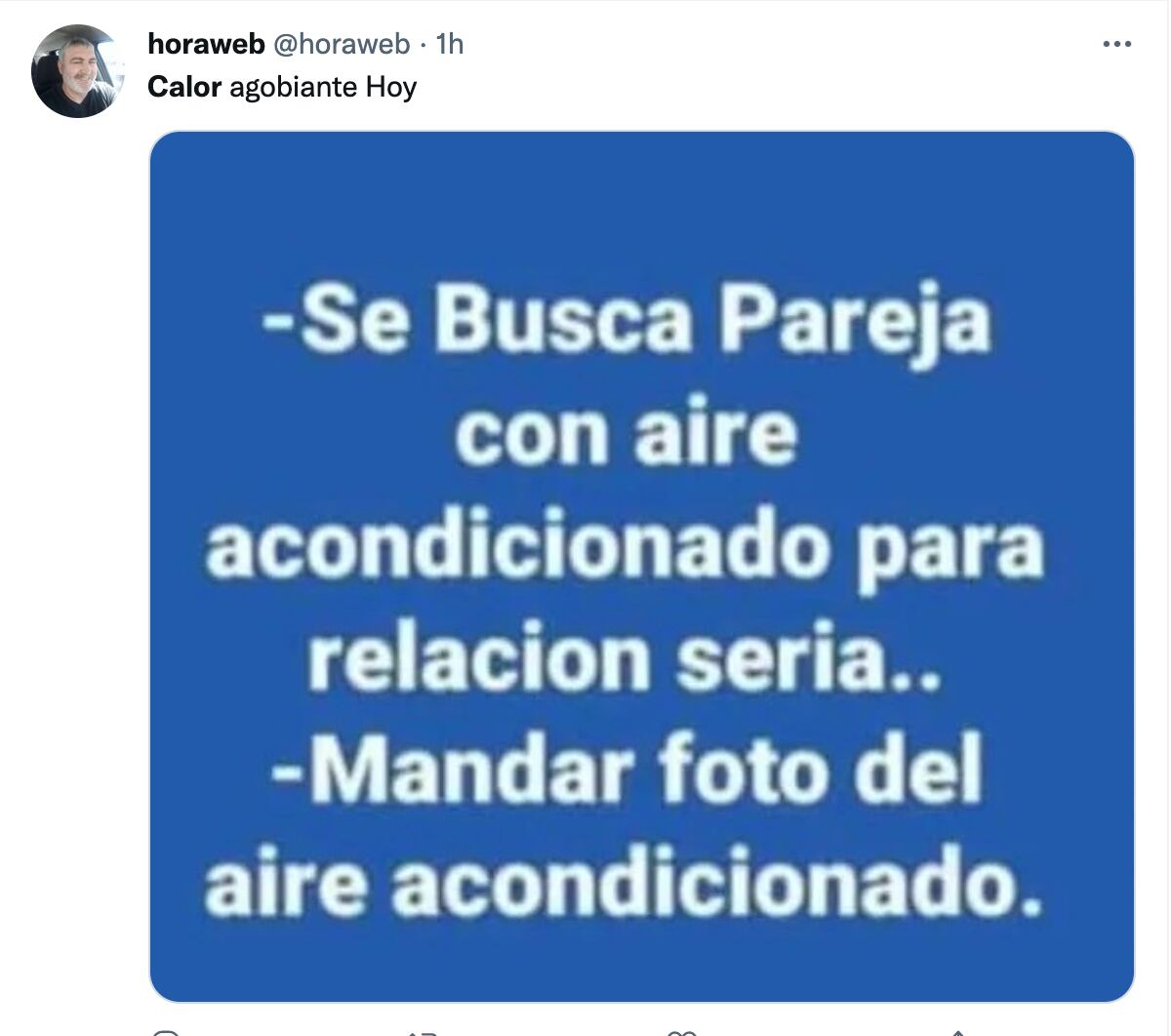 La ola de calor que afecta a todo el país generó varios memes y bromas en las redes sociales.