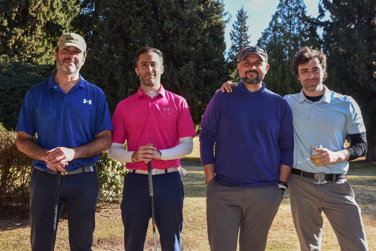 Luis Rovello, Ignacio Ramos, Agustín Marolla y Matías Delger