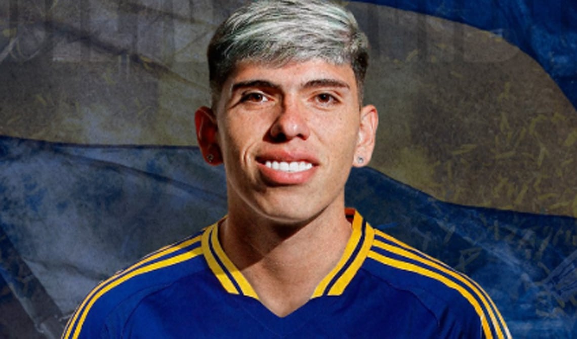 Palacios, la nueva cara del Boca de Gago (Foto: Prensa Boca).