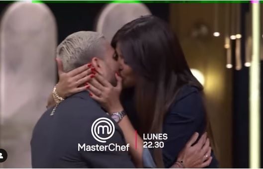 Mauro Icardi y Wanda Nara juntos en MasterChef