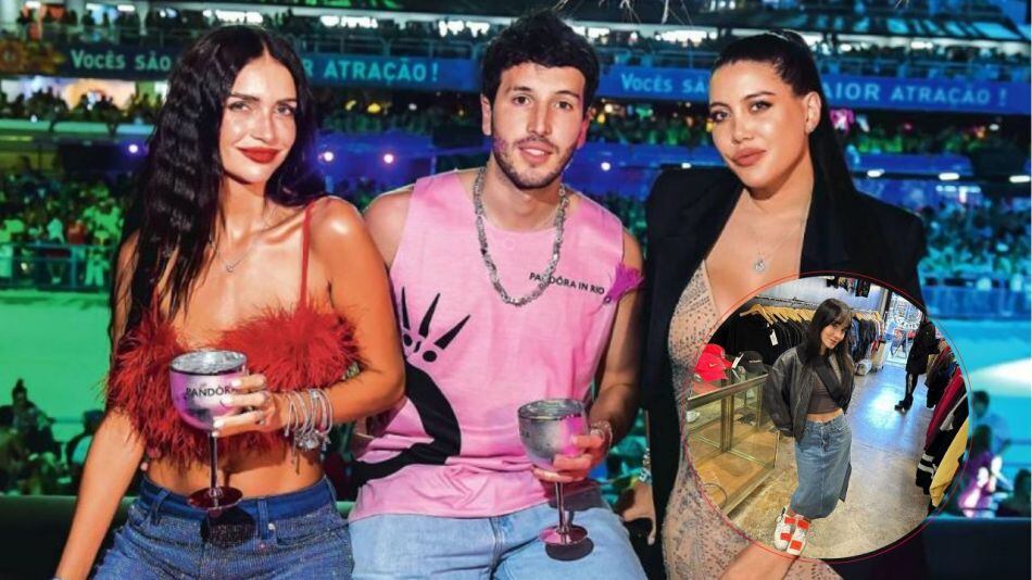 Zaira Nara, Sebastián Yatra y Wanda en los carnavales