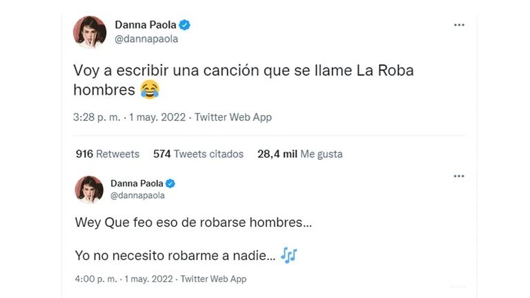 Danna Paola habría apuntado contra el noviazgo de Tini Stoessel y Rodrigo de Paul