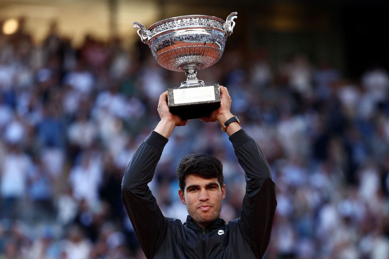 Carlos Alcaraz obtuvo su primer Roland Garros