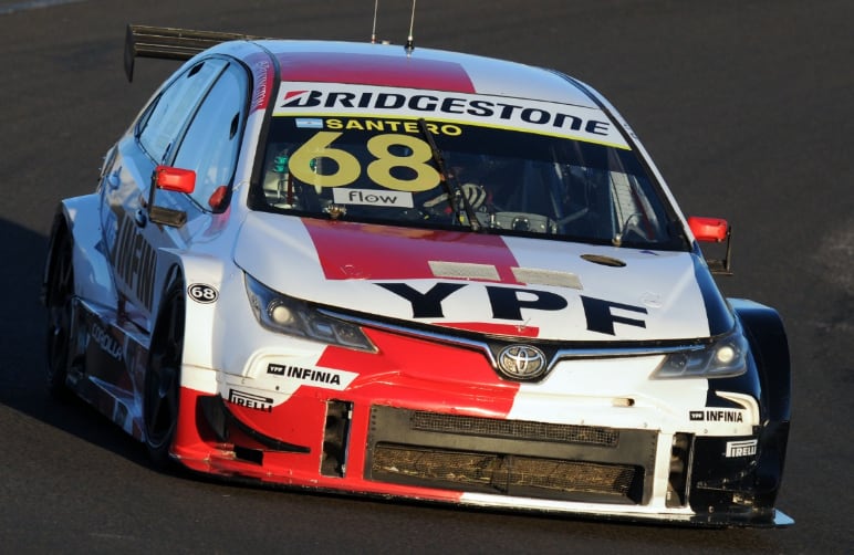 Santero lideró el Shakedown del Súper TC2000 en Rosario