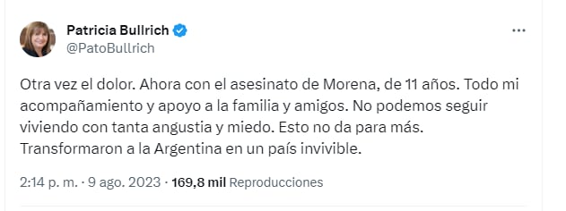 Unión por la Patria y Juntos por el Cambio suspendieron actos - Twitter