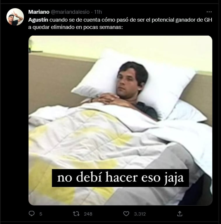 los memes tras la salida de Agustín