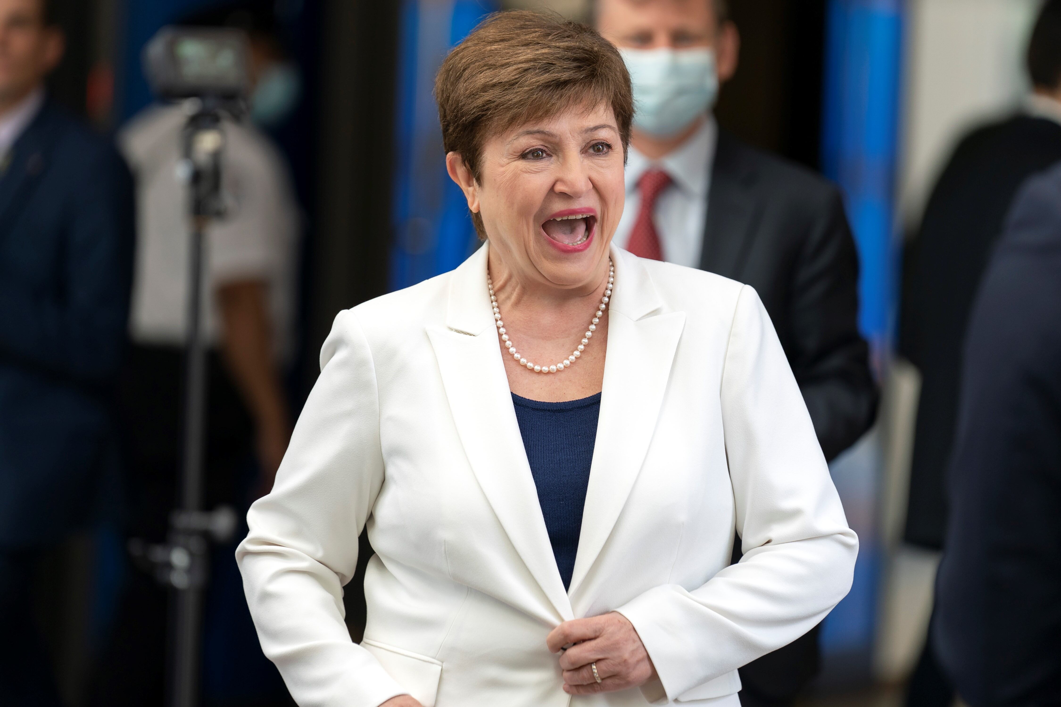 La directora del FMI, Kristalina Georgieva. Foto: AP