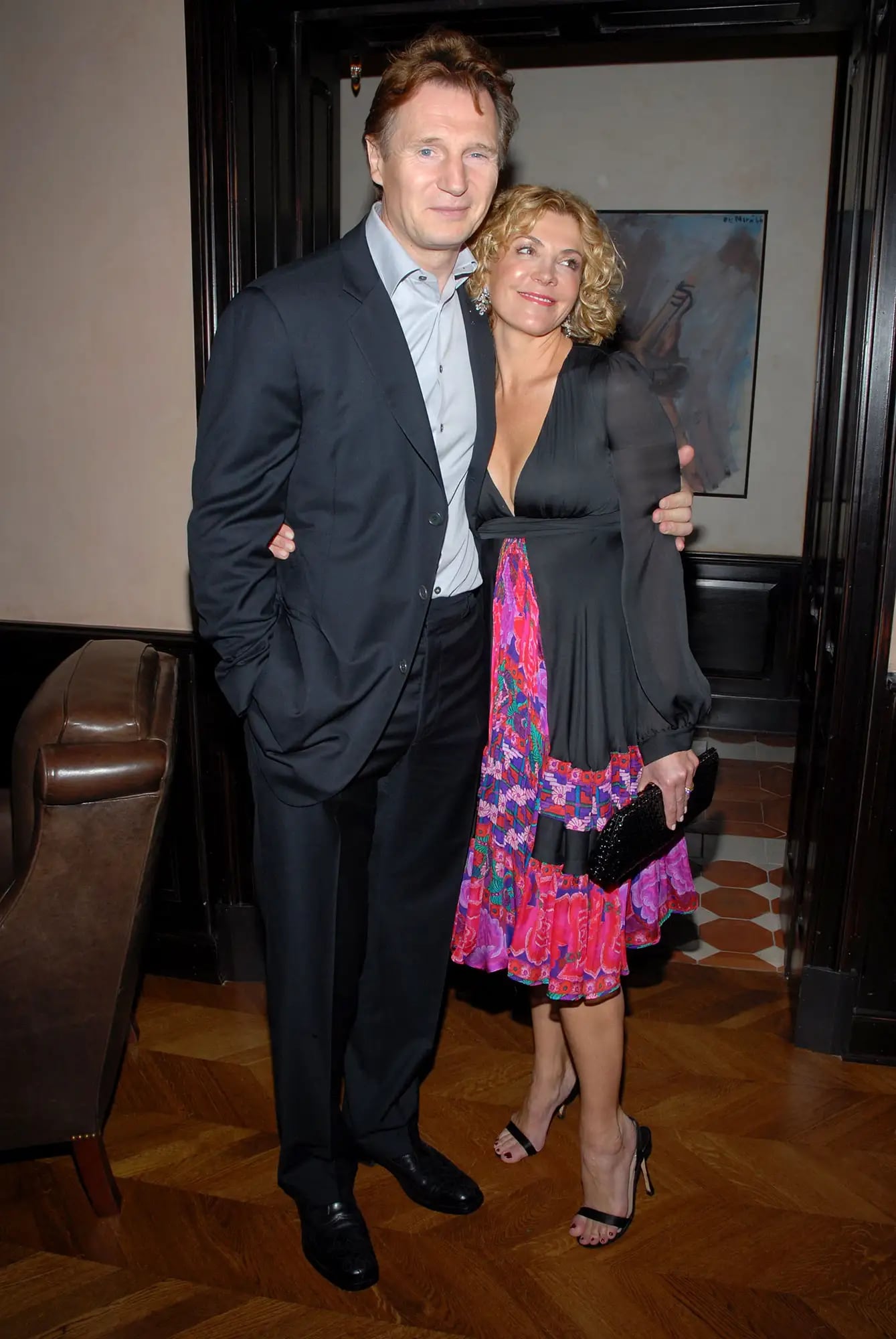 Liam Neeson y Natasha Richardson.