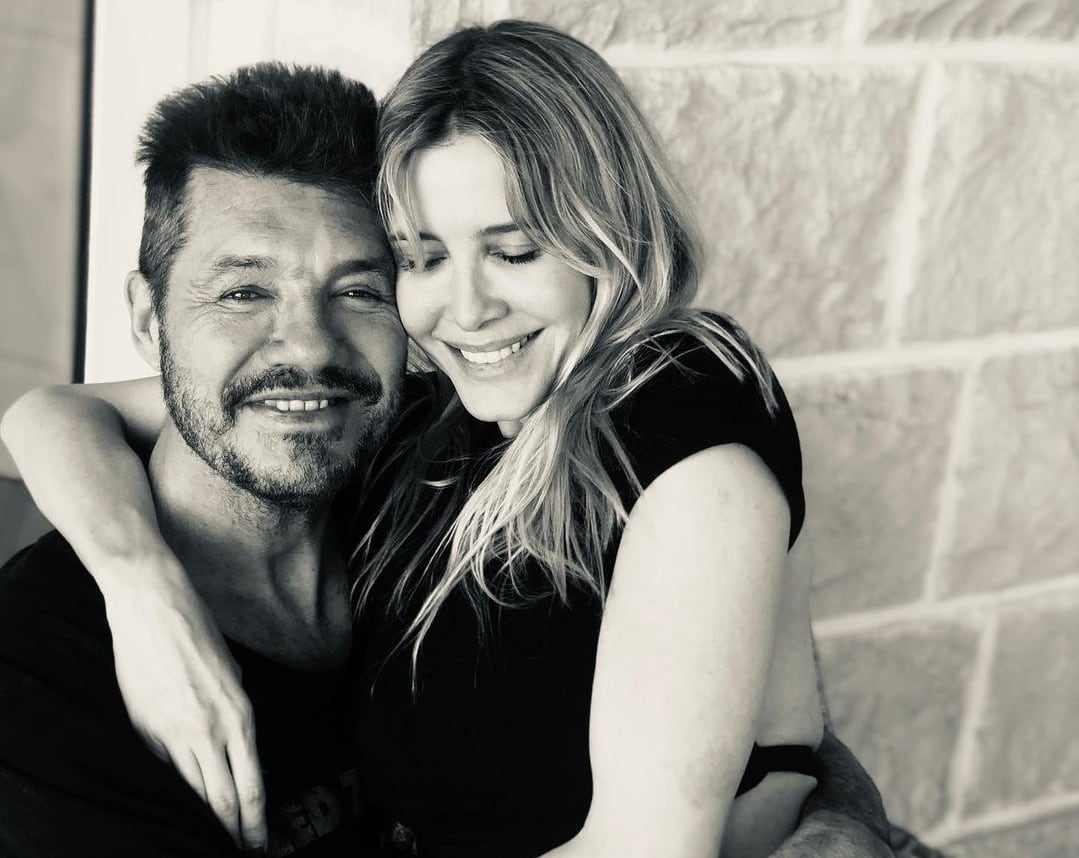 Marcelo Tinelli y Guillermina Valdés